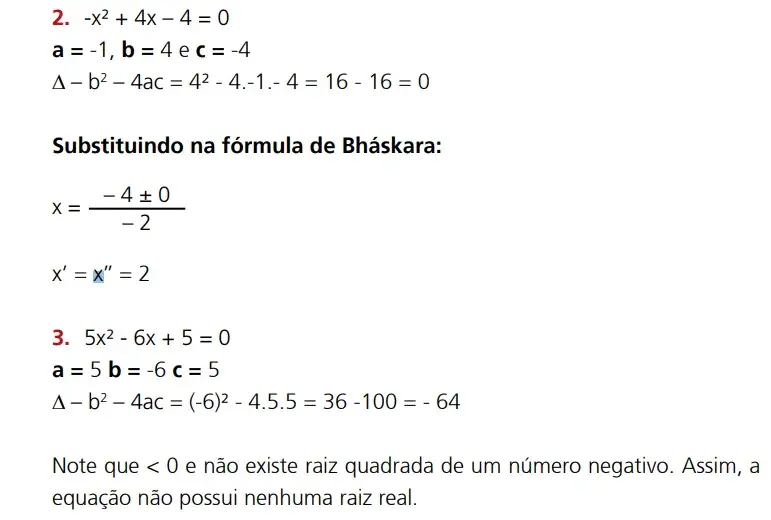 EQUAÇÃO DO 2º GRAU ✓ 