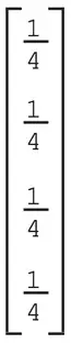 Um aluno registrou as notas bimestrais de algumas de suas disciplinas numa tabela. Um aluno registrou as notas bimestrais de algumas de suas disciplinas numa tabela.